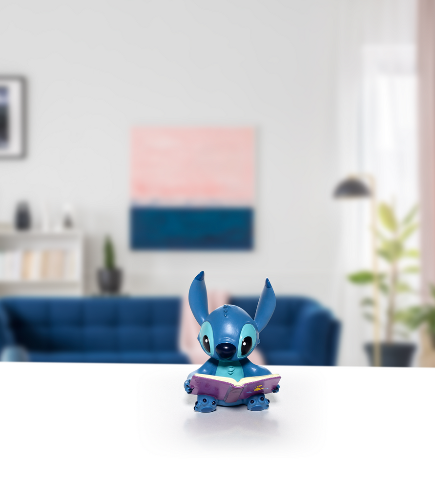 Disney Showcase - Stitch Hugs - Stitch with Book Mini Figurine