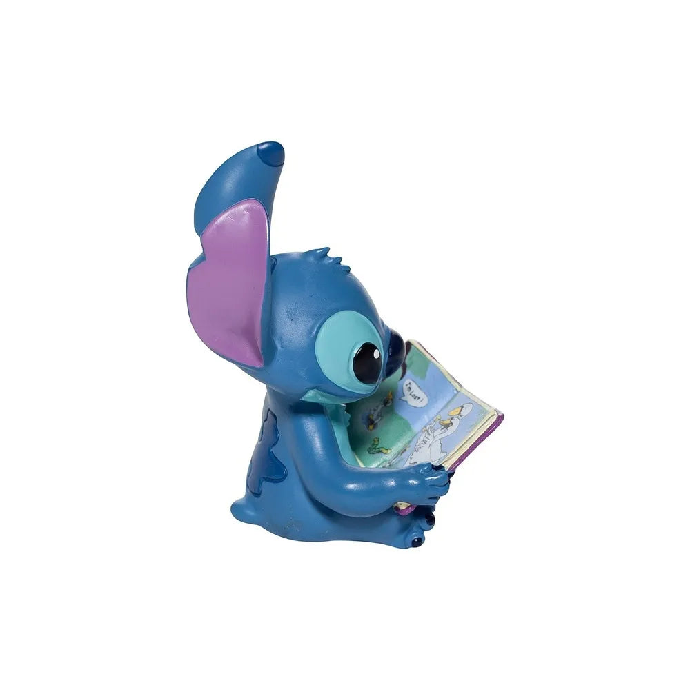 Disney Showcase - Stitch Hugs - Stitch with Book Mini Figurine