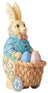 Jim Shore Heartwood Creek Easter - Bunny Pushing Cart Pint Sized