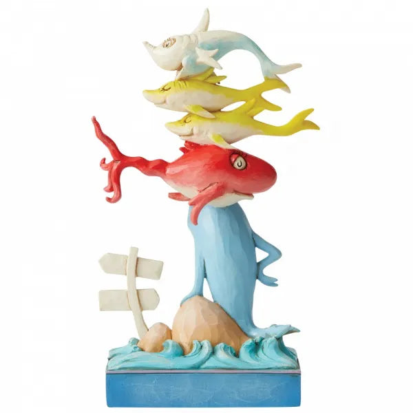 Dr Seuss by Jim Shore - One Fish, Two Fish, Red Fish, Blue Fish