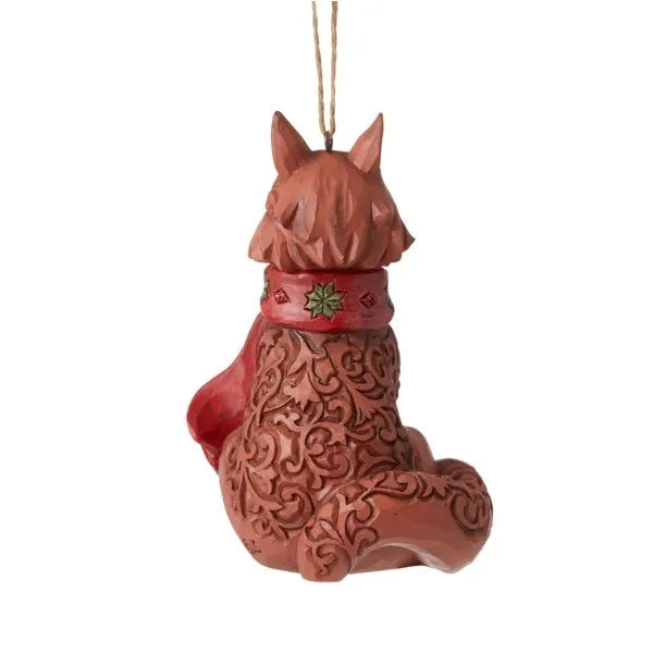 Jim Shore Heartwood Creek Winter Wonderland - Fox Hanging Ornament