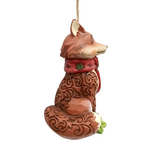 Jim Shore Heartwood Creek Winter Wonderland - Fox Hanging Ornament