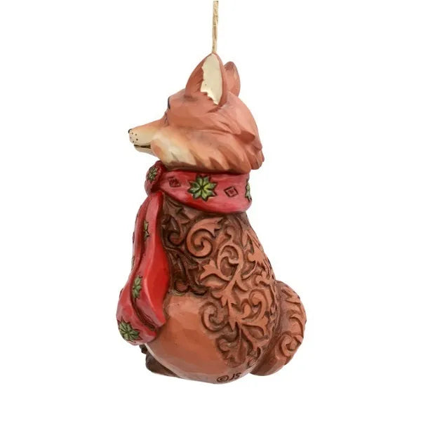 Jim Shore Heartwood Creek Winter Wonderland - Fox Hanging Ornament