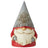 Jim Shore Heartwood Creek Nordic Noel - Grey Floral Hat Gnome