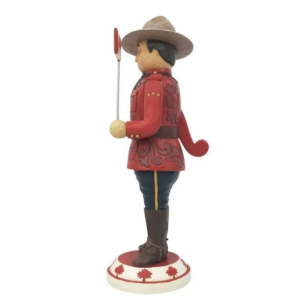 Jim Shore Heartwood Creek Christmas Around The World - Canadian Mountie Nutcracker