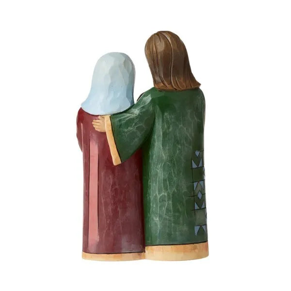 Jim Shore Heartwood Creek - Nativity Holy Family Pint Sized  13cm