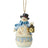 Heartwood Creek Hanging Ornaments - Snowman with Village Scene