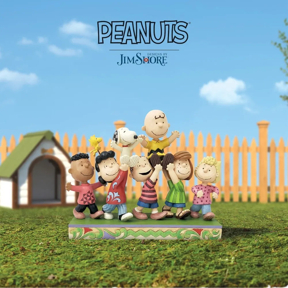 Peanuts by Jim Shore - Peanuts Gang 70th Anniversary - A Grand Celebration