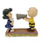 Peanuts by Jim Shore - Charlie Brown & Lucy as Director - Places Everyone!