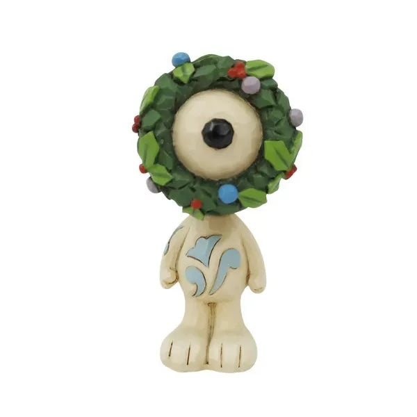 Peanuts by Jim Shore - Snoopy in Wreath Mini Figurine
