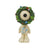 Peanuts by Jim Shore - Snoopy in Wreath Mini Figurine