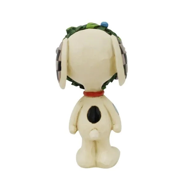 Peanuts by Jim Shore - Snoopy in Wreath Mini Figurine