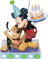 Jim Shore Disney Traditions - Mickey Mouse & Pluto Birthday 90th Anniversary - Happy Birthday Pal!