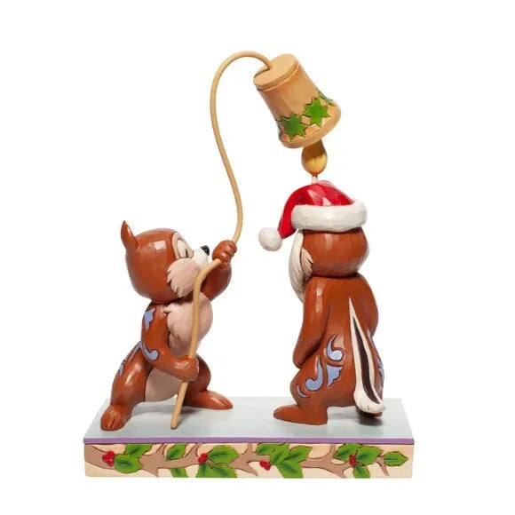Jim Shore Disney Traditions - Chip 'n' Dale Christmas - Snuff Said