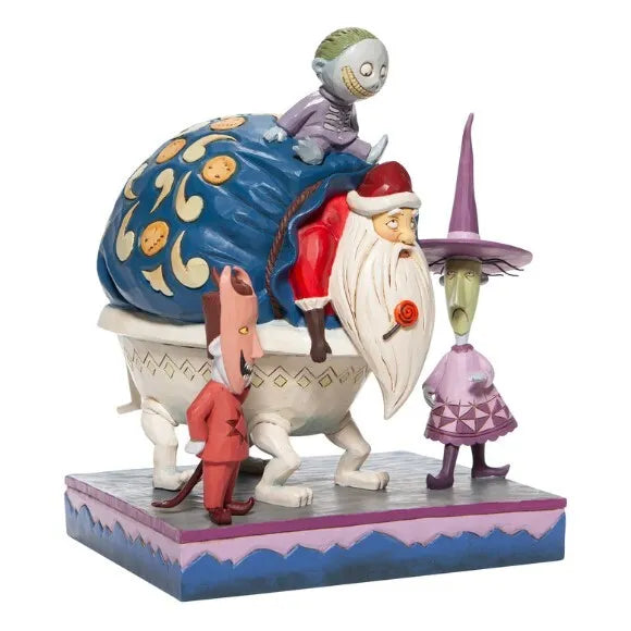 Jim Shore Disney Traditions - Nightmare Before Christmas Lock, Shock & Barrel - Bagged and Delivered