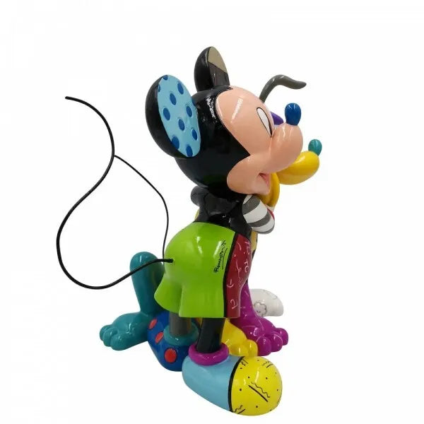 Disney Britto Mickey And Pluto 90th Anniversary Large Figurine