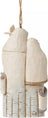 Jim Shore Heartwood Creek White Woodland - Holy Family Hanging Ornament