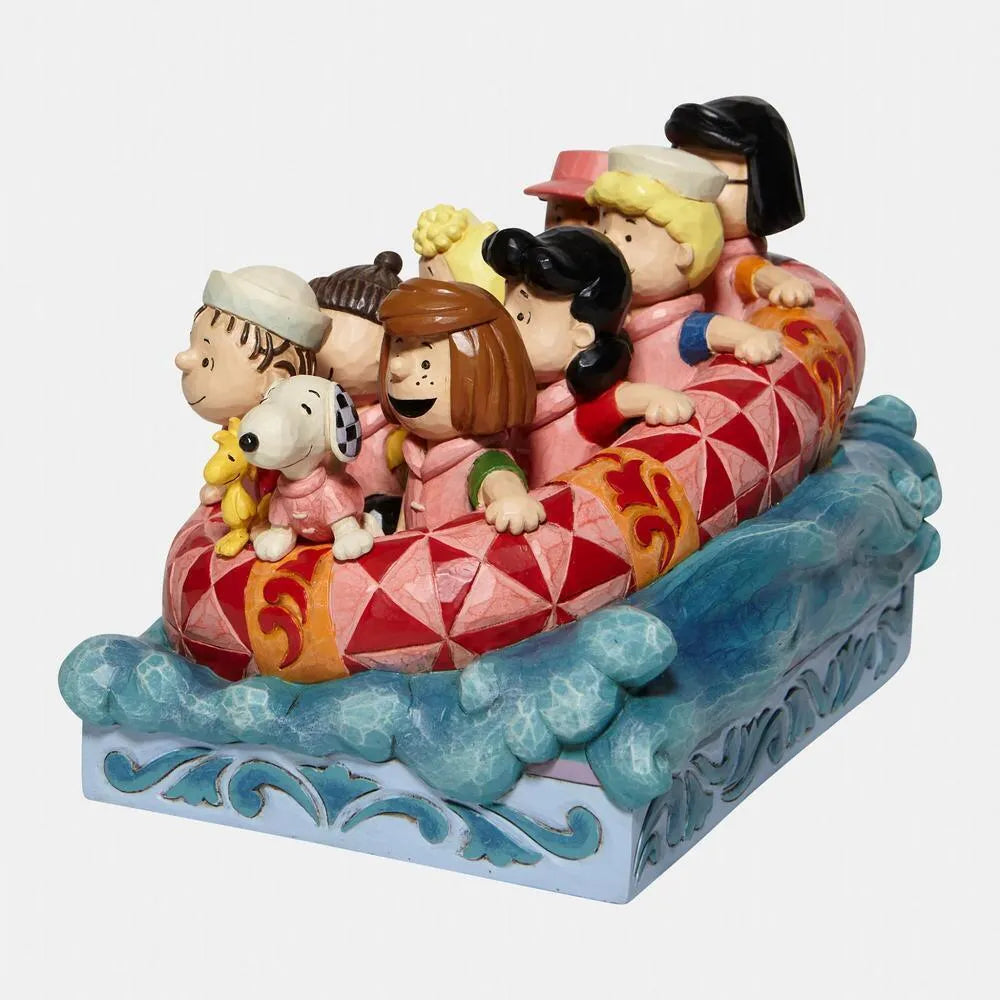 Peanuts by Jim Shore - Peanuts Gang Rafting