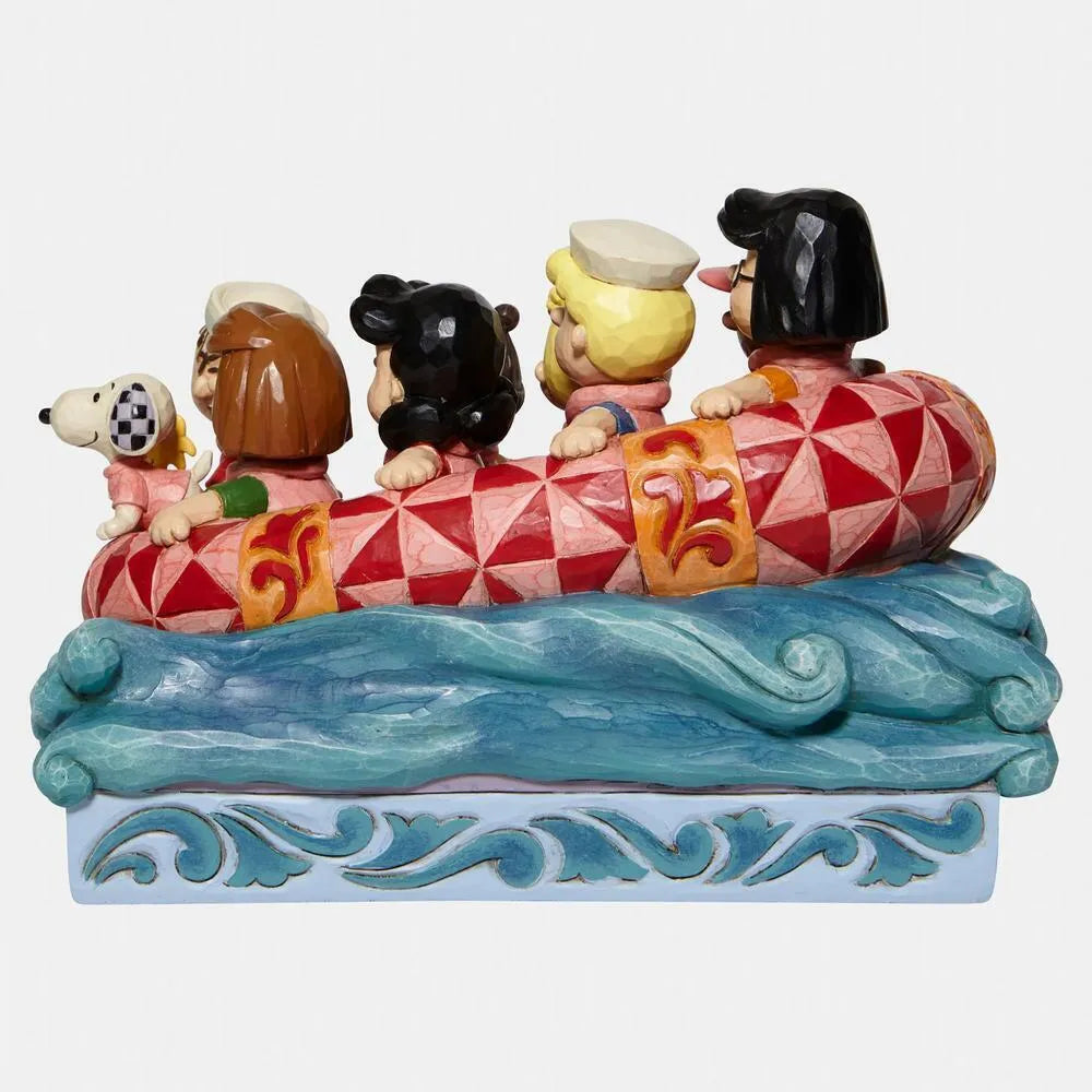 Peanuts by Jim Shore - Peanuts Gang Rafting
