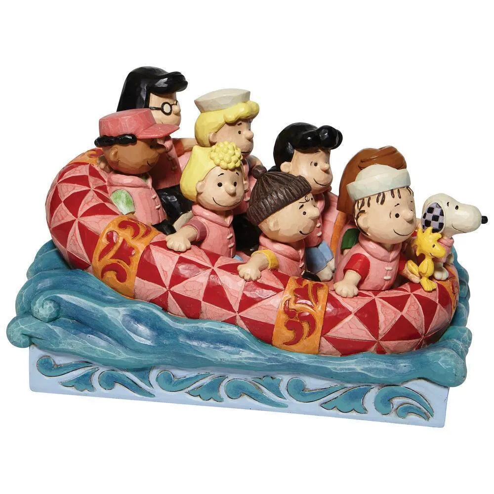 Peanuts by Jim Shore - Peanuts Gang Rafting