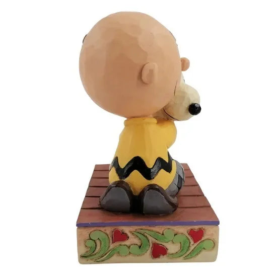 Peanuts by Jim Shore - Charlie Brown & Snoopy Hugging