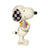 Peanuts by Jim Shore - Snoopy with Flowers Mini Figurine