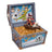 Jim Shore Disney Traditions - Peter Pan & Captain Hook Treasure Chest - Treasure-strewn Tableau