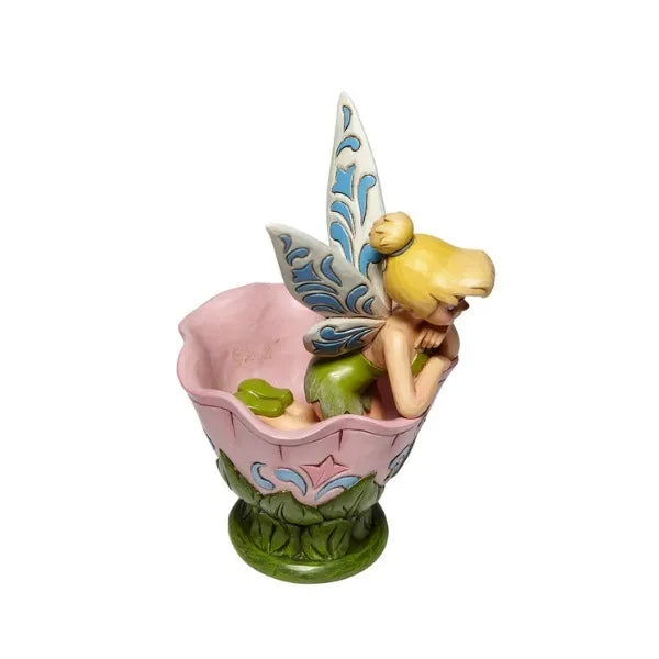 Jim Shore Disney Traditions - Peter Pan Tinkerbell Sitting in Flower - A Spot of Tink