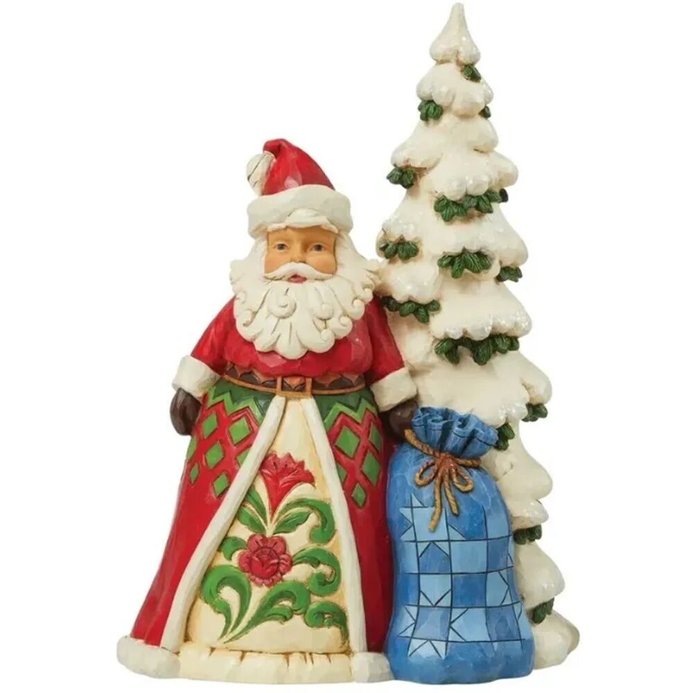 Jim Shore Heartwood Creek - Santa With Tree