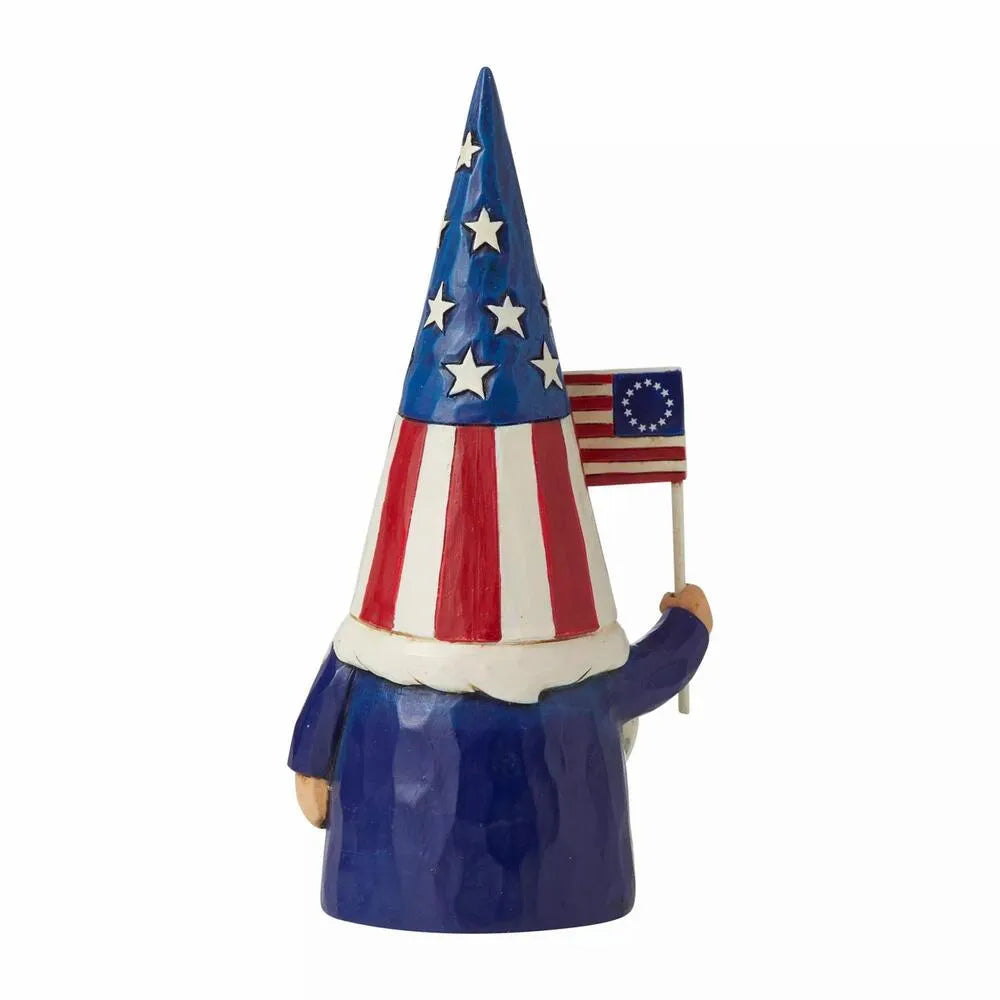 Jim Shore Heartwood Creek Christmas Around The World - American Gnome