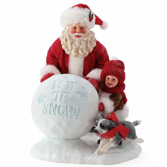 Possible Dreams by Dept 56 Santa - Let It Snow
