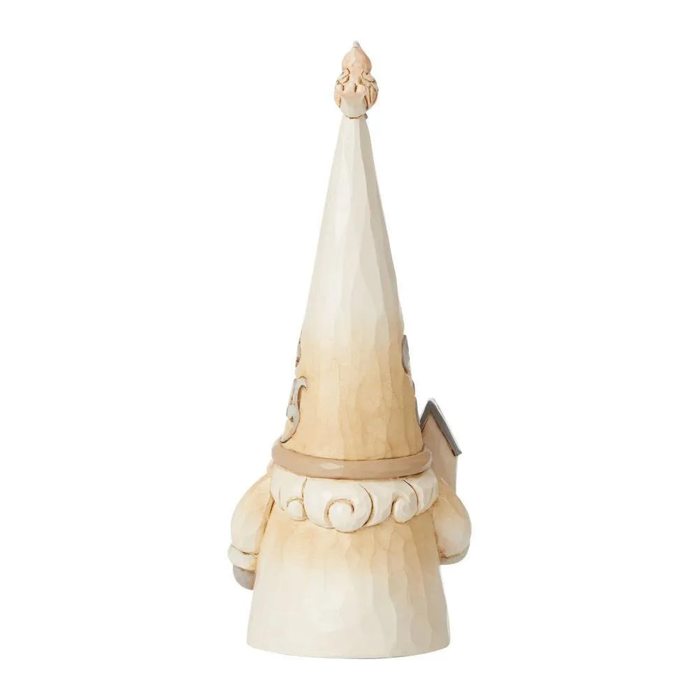 Jim Shore Heartwood Creek White Woodland - Gnome Holiday Birdhouse