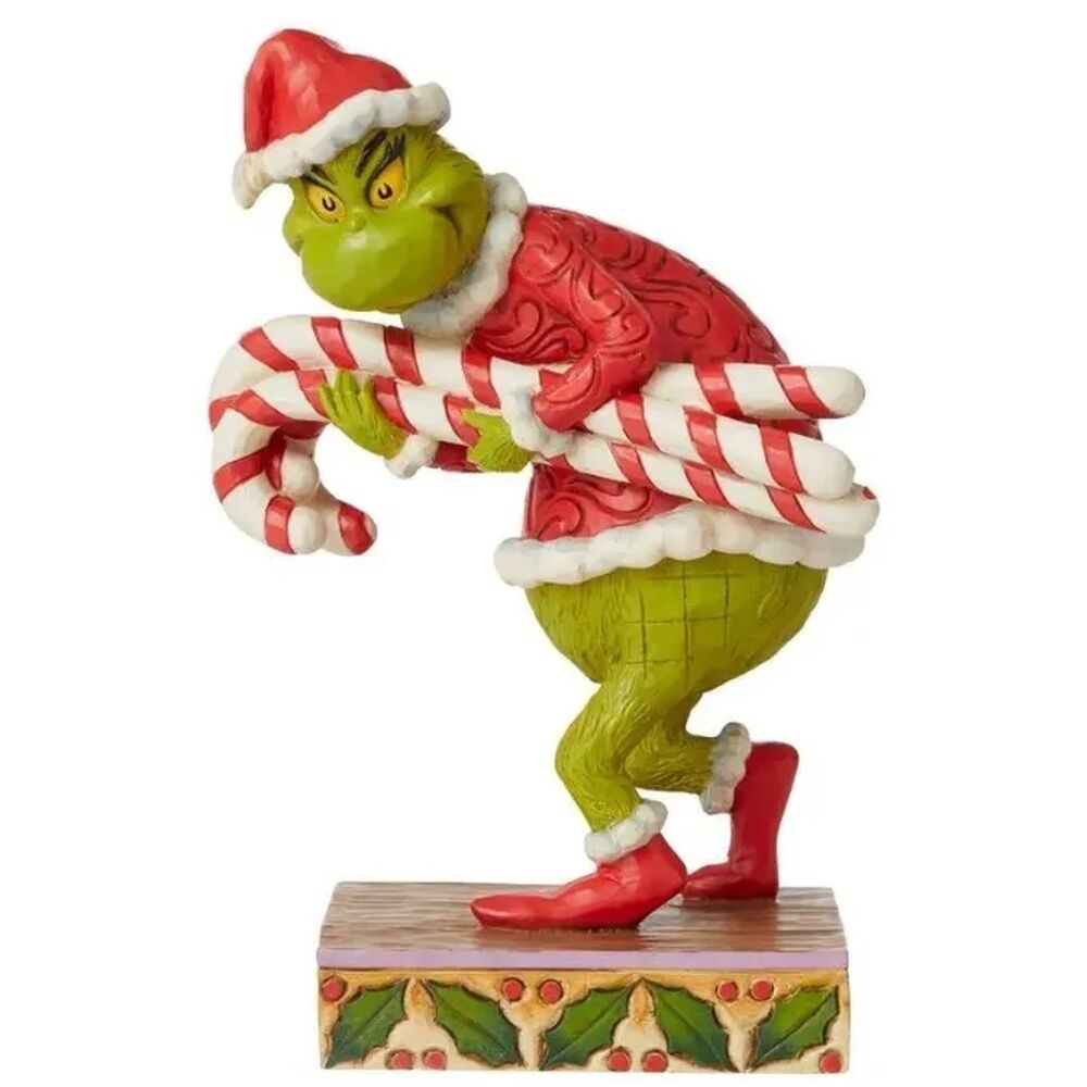 Dr Seuss The Grinch by Jim Shore - Grinch Stealing Candy Canes