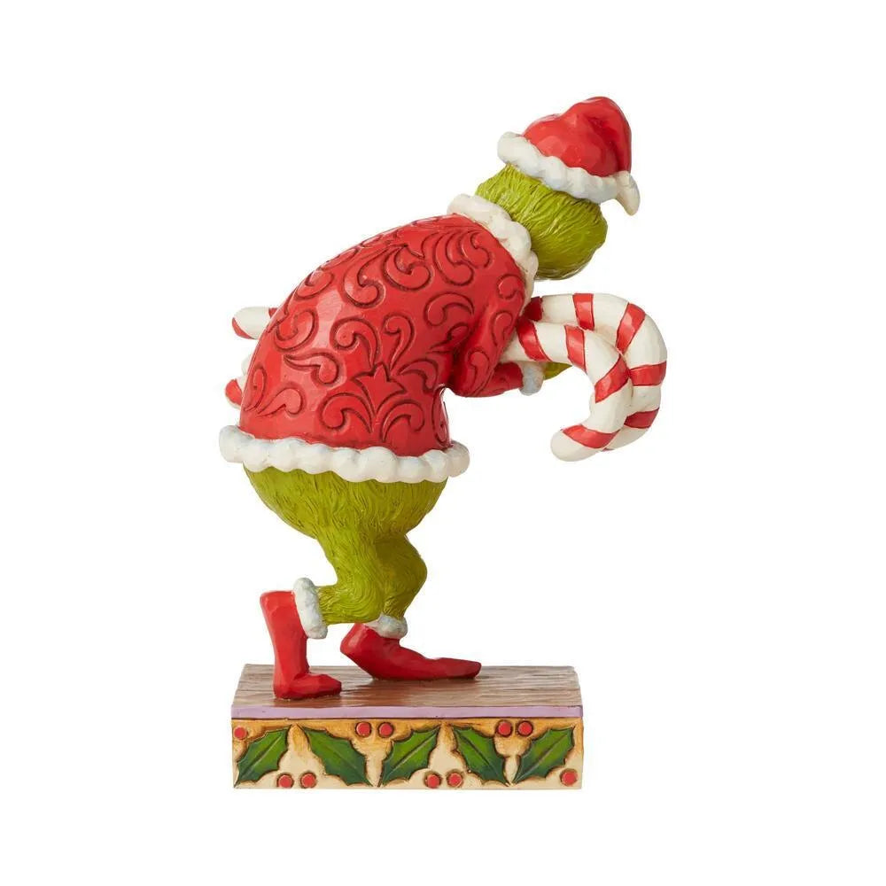 Dr Seuss The Grinch by Jim Shore - Grinch Stealing Candy Canes