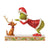 Dr Seuss The Grinch by Jim Shore - Grinch Patting Max