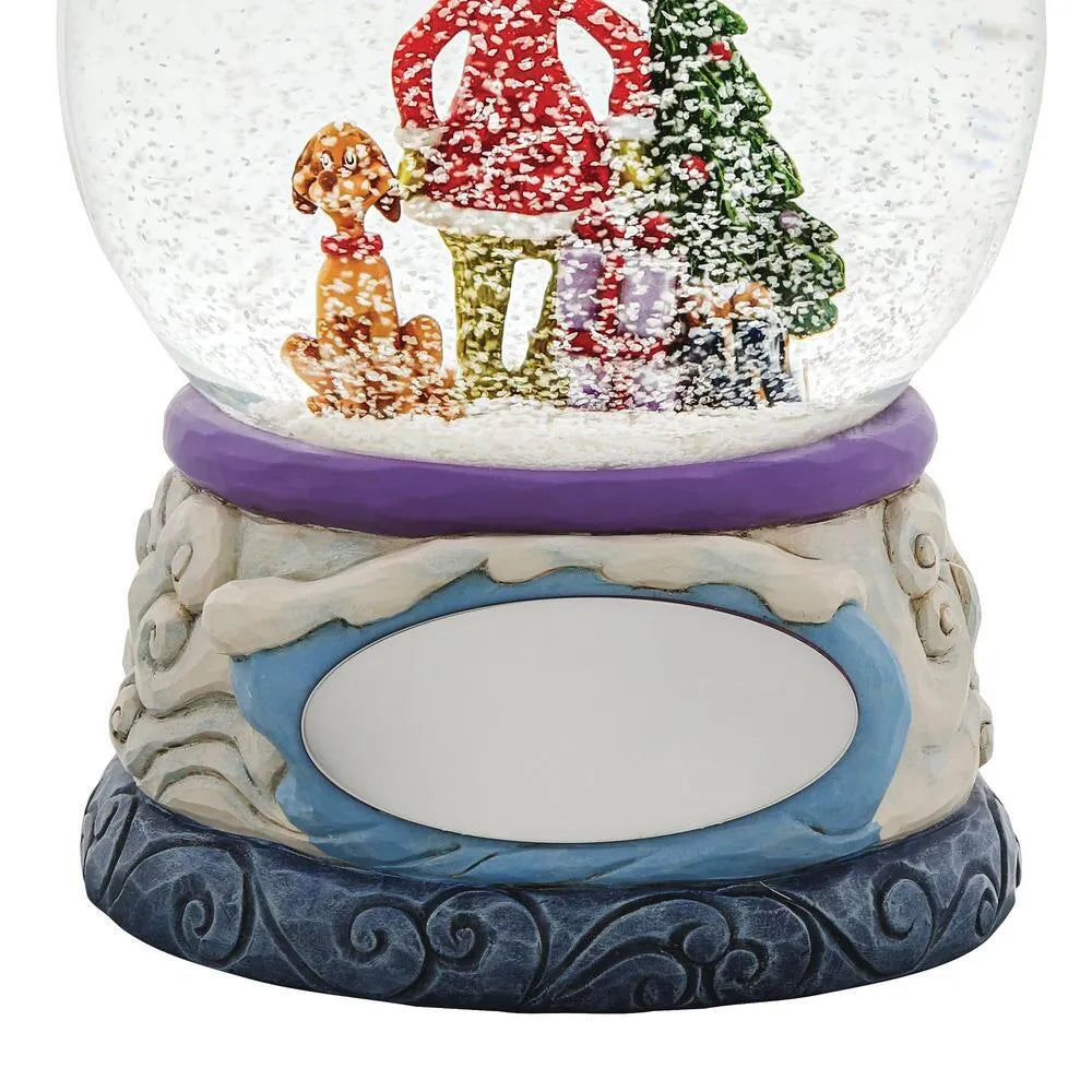 Dr Seuss The Grinch by Jim Shore - Max & Grinch 120mm Waterball