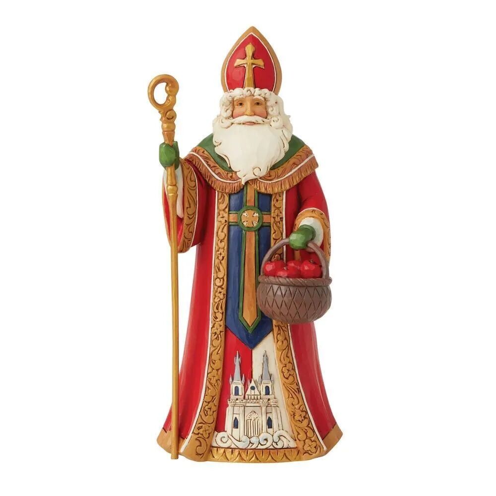 Jim Shore Heartwood Creek Christmas Around The World - Czech Santa