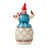 Jim Shore Heartwood Creek - Snowman With Cardinal