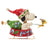 Peanuts by Jim Shore - Snoopy as Santa in Dog Bowl Sled - Dashing through the Holidays
