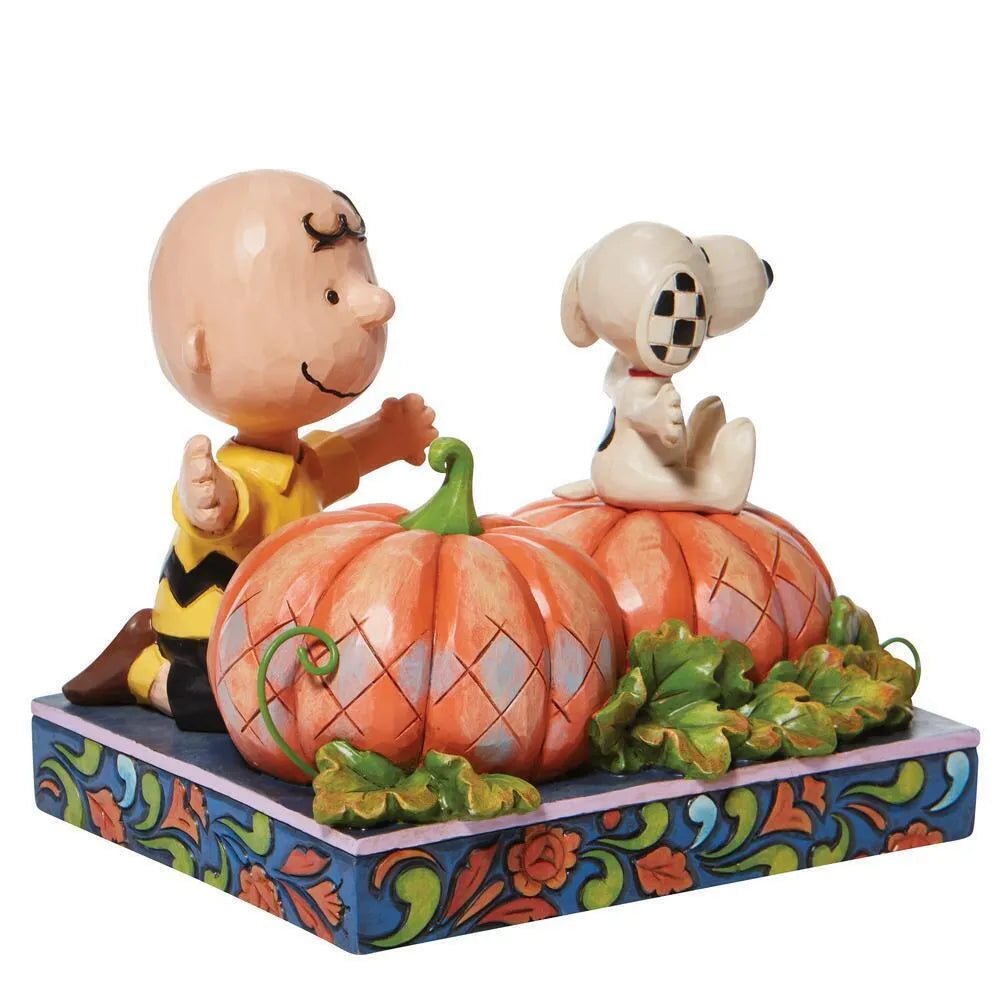 Peanuts by Jim Shore - Charlie Brown And Snoopy - Pumpkin Treats