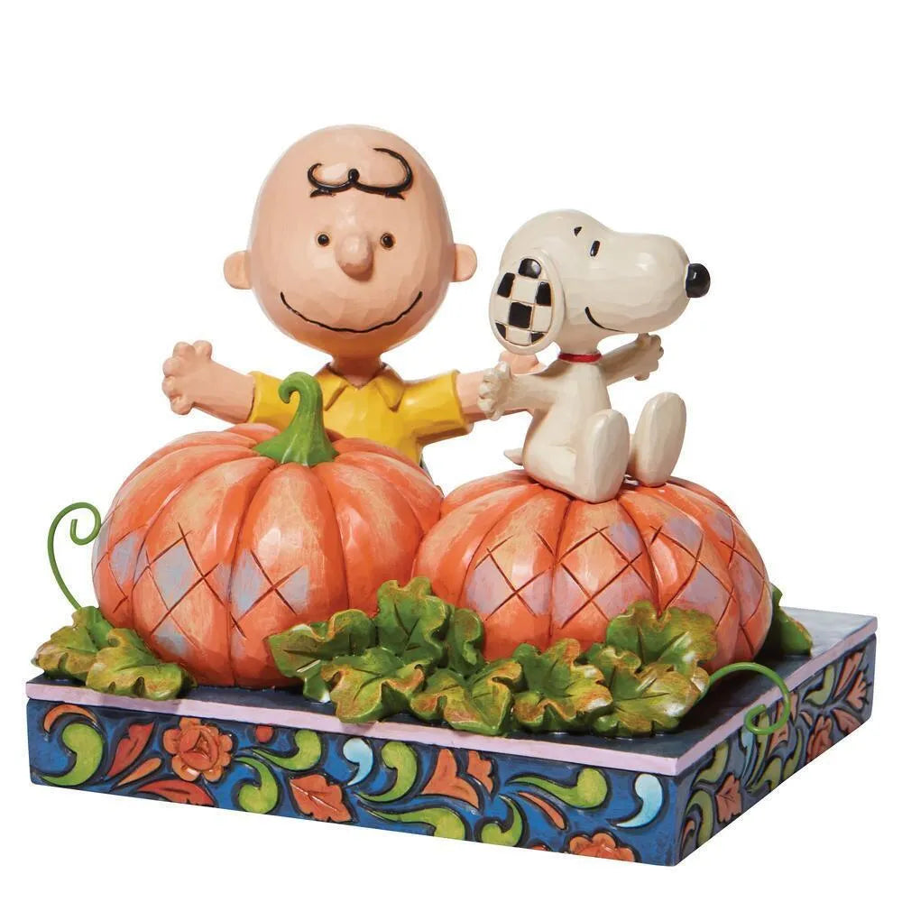 Peanuts by Jim Shore - Charlie Brown And Snoopy - Pumpkin Treats