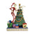 Jim Shore Disney Traditions - Nightmare Before Christmas Santa Jack & Zero - Decking the Halls