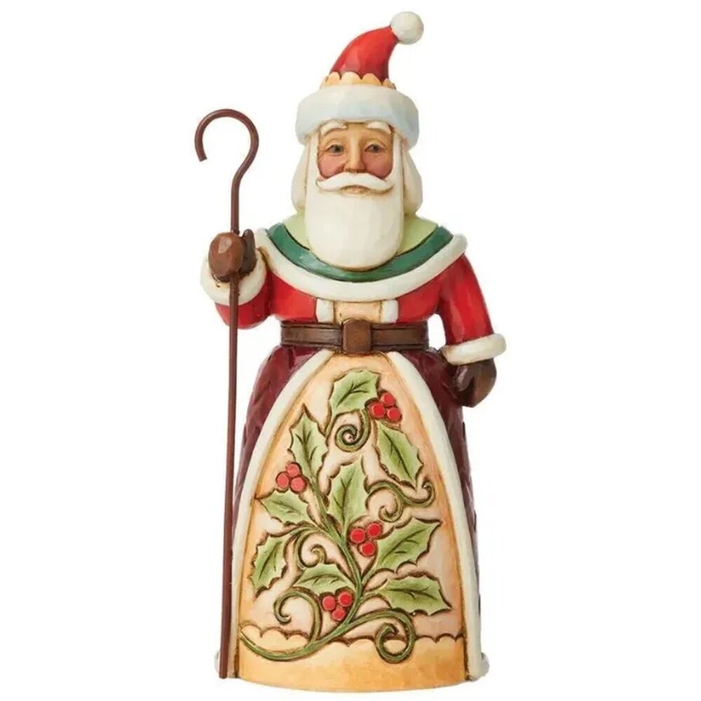 Jim Shore Heartwood Creek - Holly Santa Pint Sized
