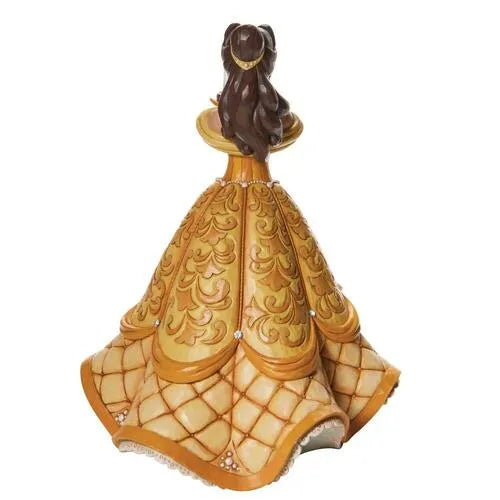 Jim Shore Disney Traditions - Beauty & the Beast Belle Deluxe - Beautiful Bibliophile