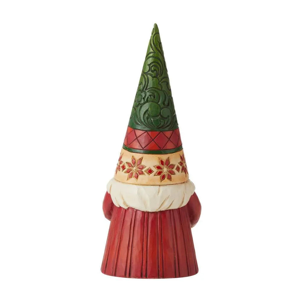 Jim Shore Heartwood Creek Christmas Gnomes - Gnome Holding Wreath