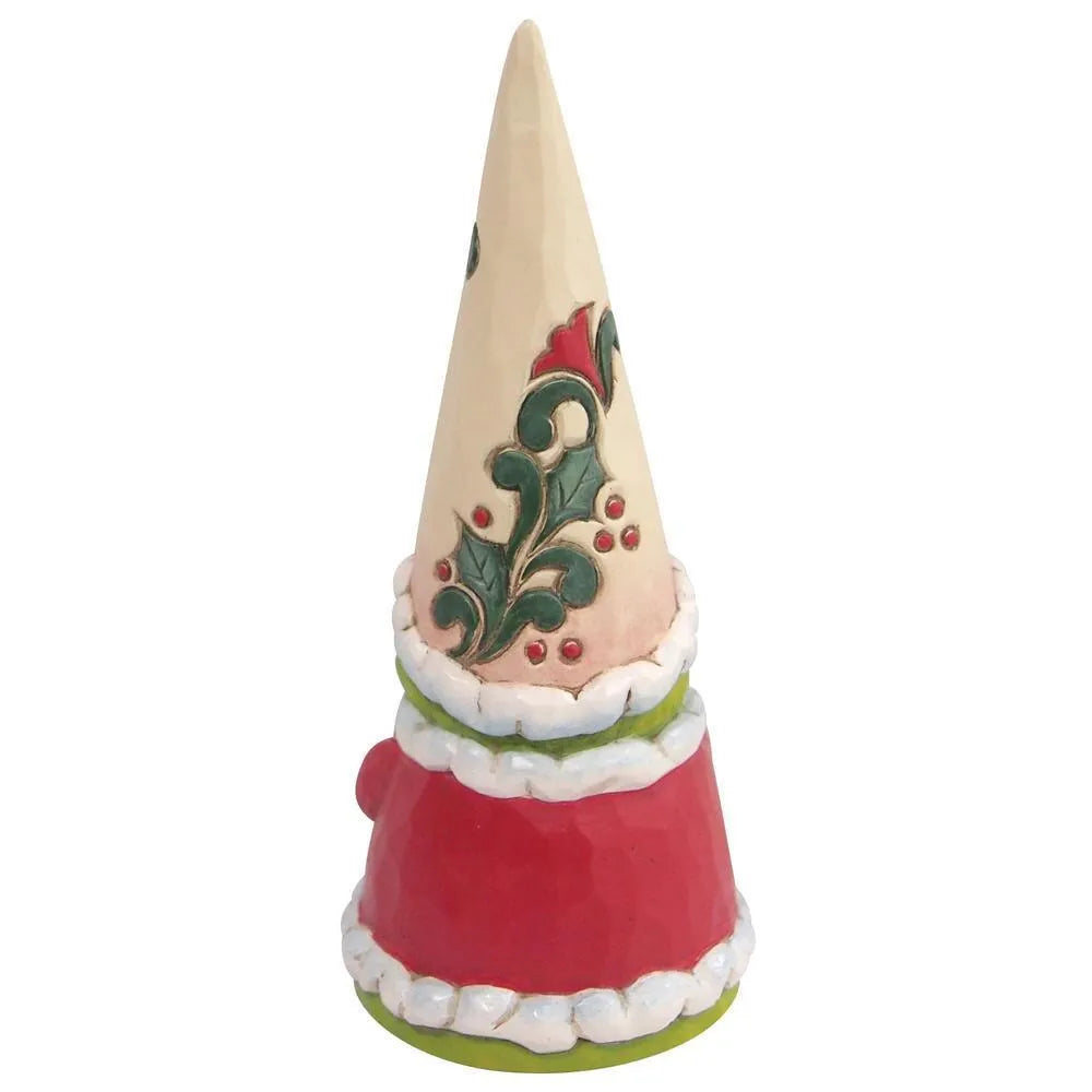 Dr Seuss The Grinch by Jim Shore - Grinch Gnome Holding Present