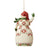 Jim Shore Heartwood Creek - Red & Green Snowman Hanging Ornament