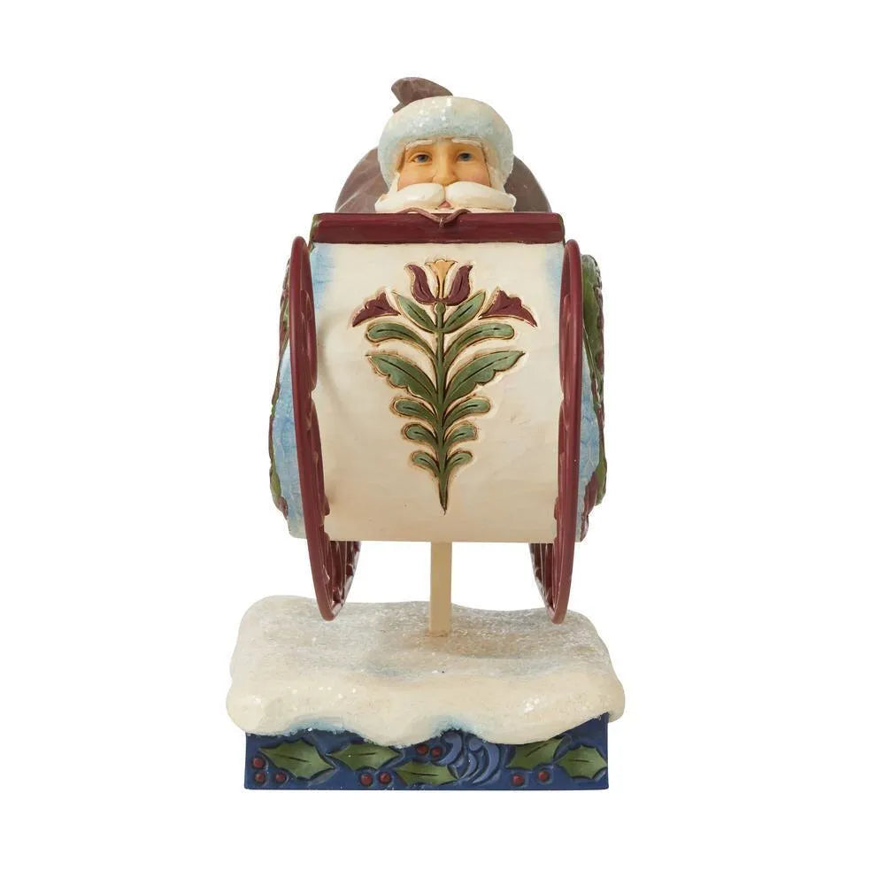 Jim Shore Heartwood Creek Victorian - Santa in Sleigh