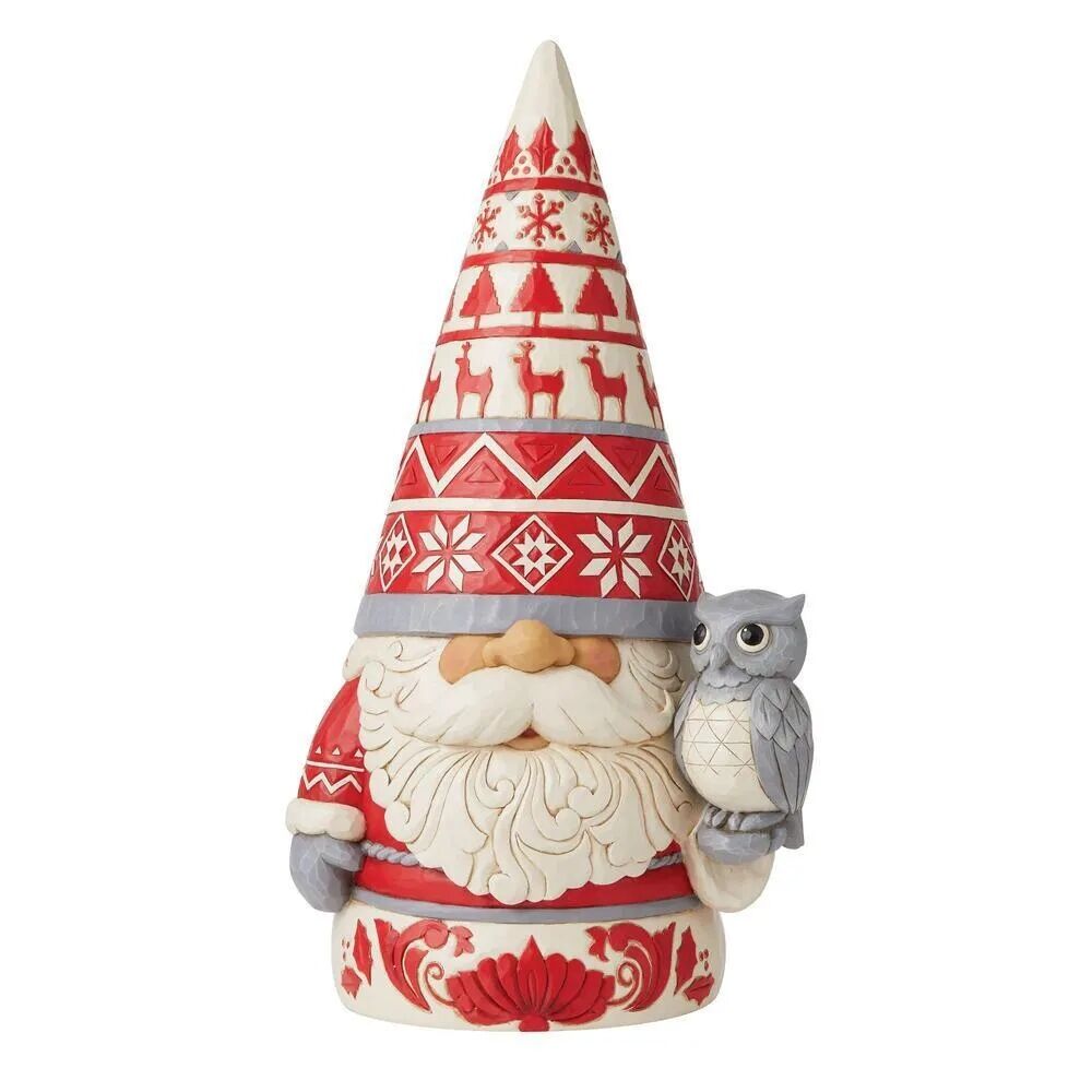 Jim Shore Heartwood Creek Nordic Noel - Gnome Statue