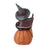 Jim Shore Heartwood Creek Halloween - Mini Black Cat On Pumpkin
